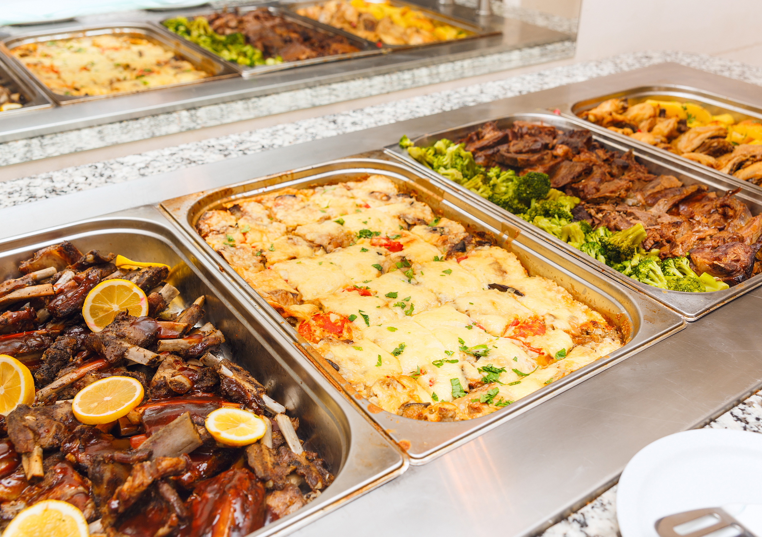 A truly delicious buffet